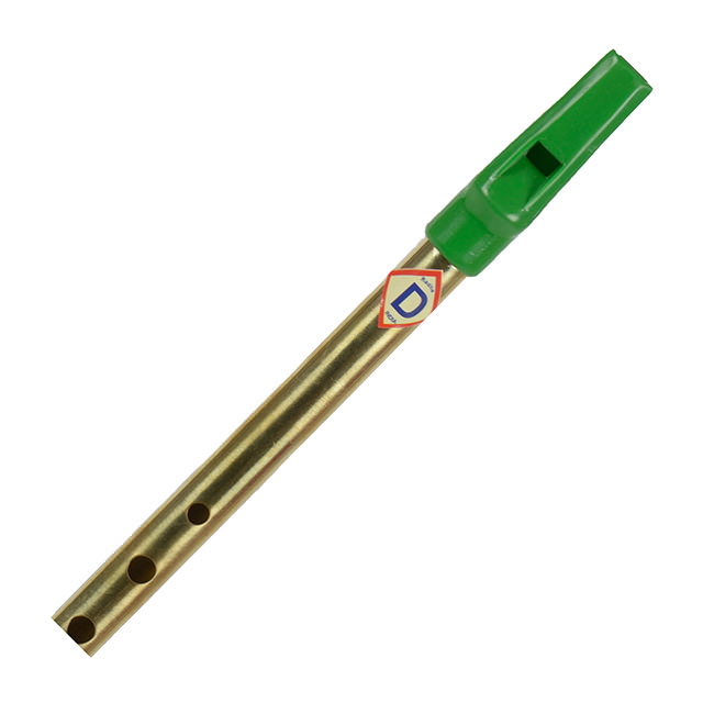 Brass Flute - Soprano - Vertical Blow - Scale D Natural