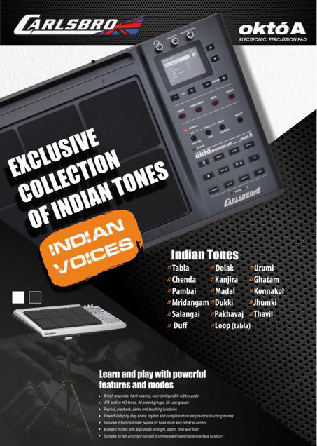 Carlsbro OKTA A Electronics Percussion Pad