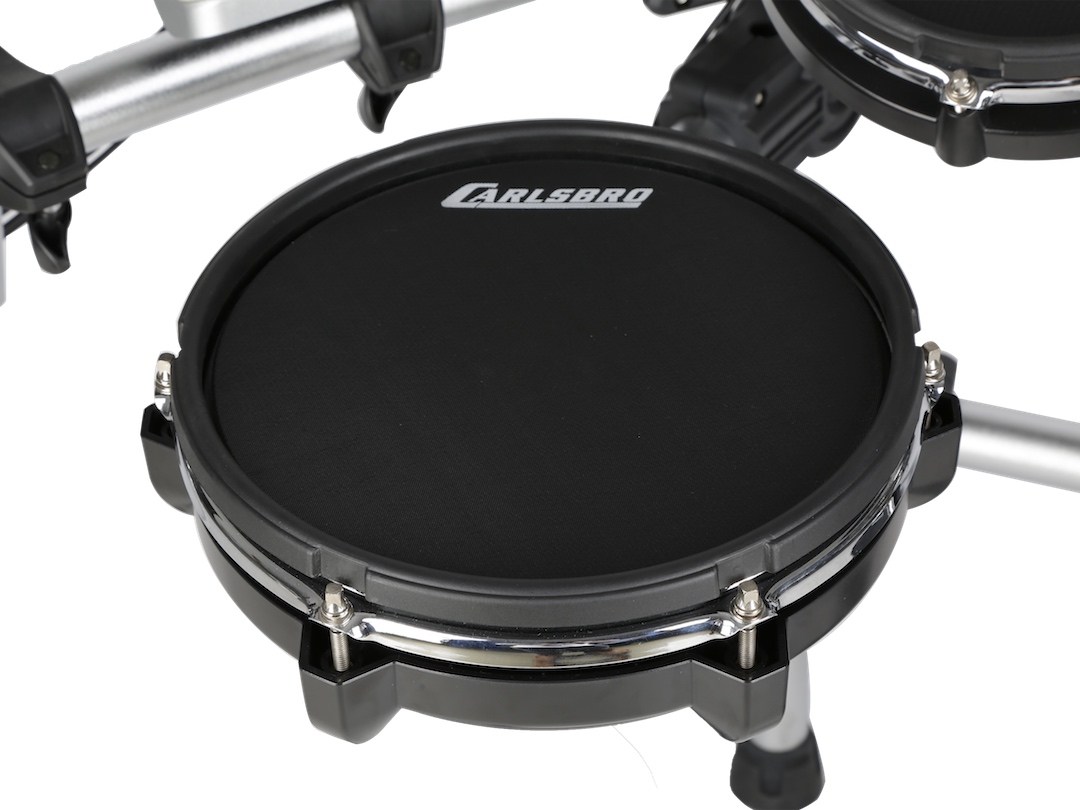 Carlsbro CSD500 Black 8 Piece Dual Zone Ele Drum Kt - All Mesh Heads