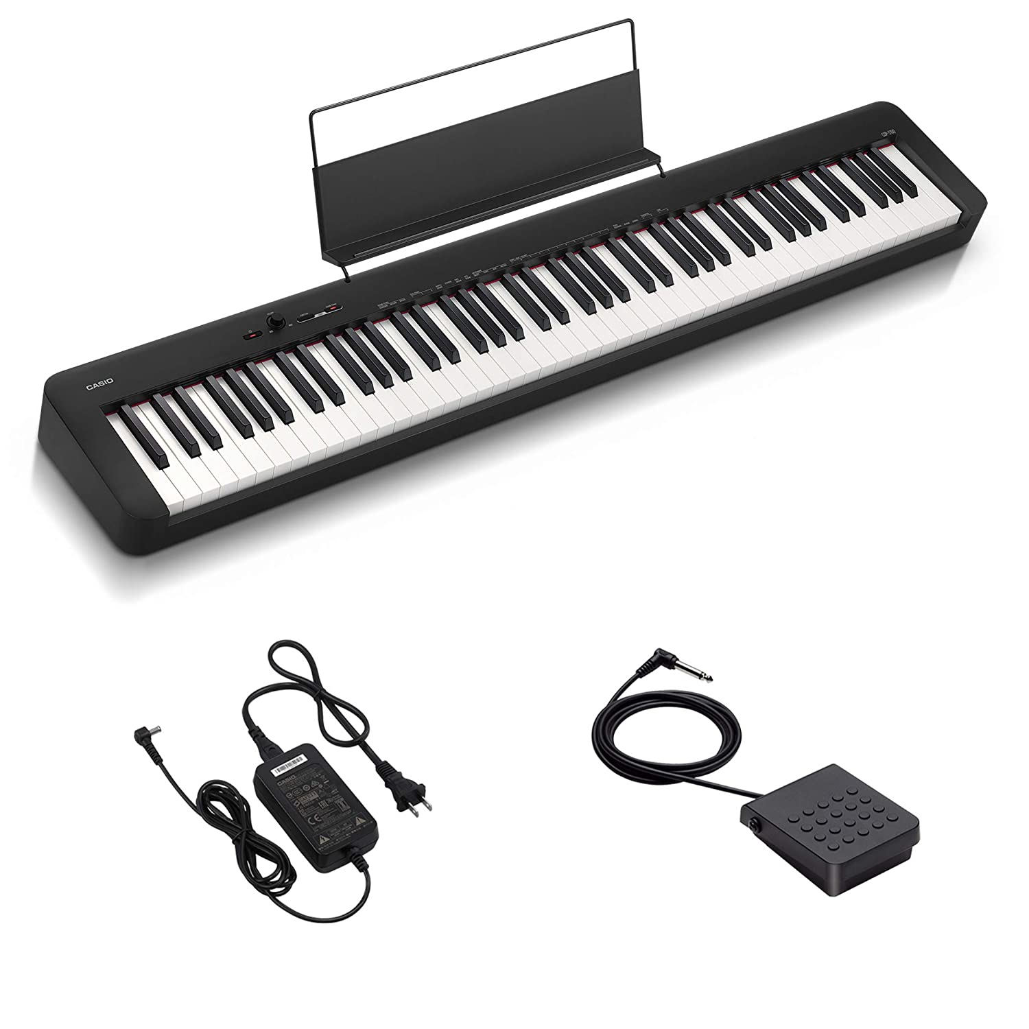 Casio CDP-S100BK Contemporary Digital Piano 88 Keys  Without Stand