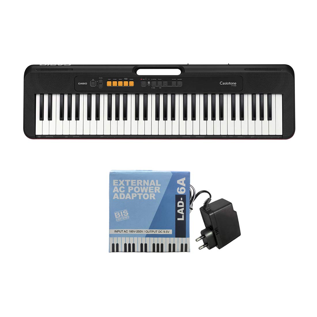 Casio CT-S100 Casiotone 61-Key Portable Keyboard Black