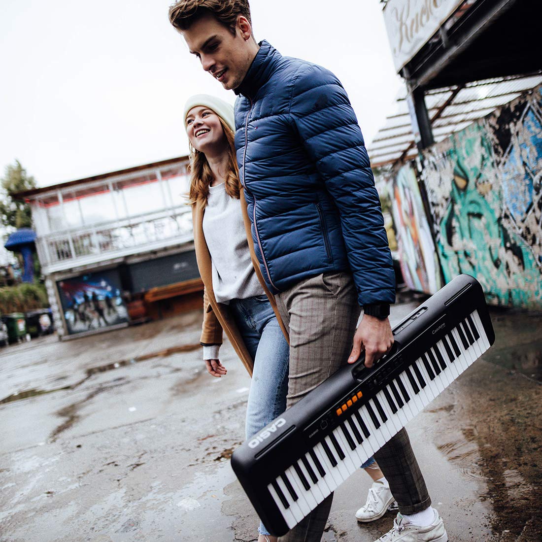 Casio CT-S100 Casiotone 61-Key Portable Keyboard Black