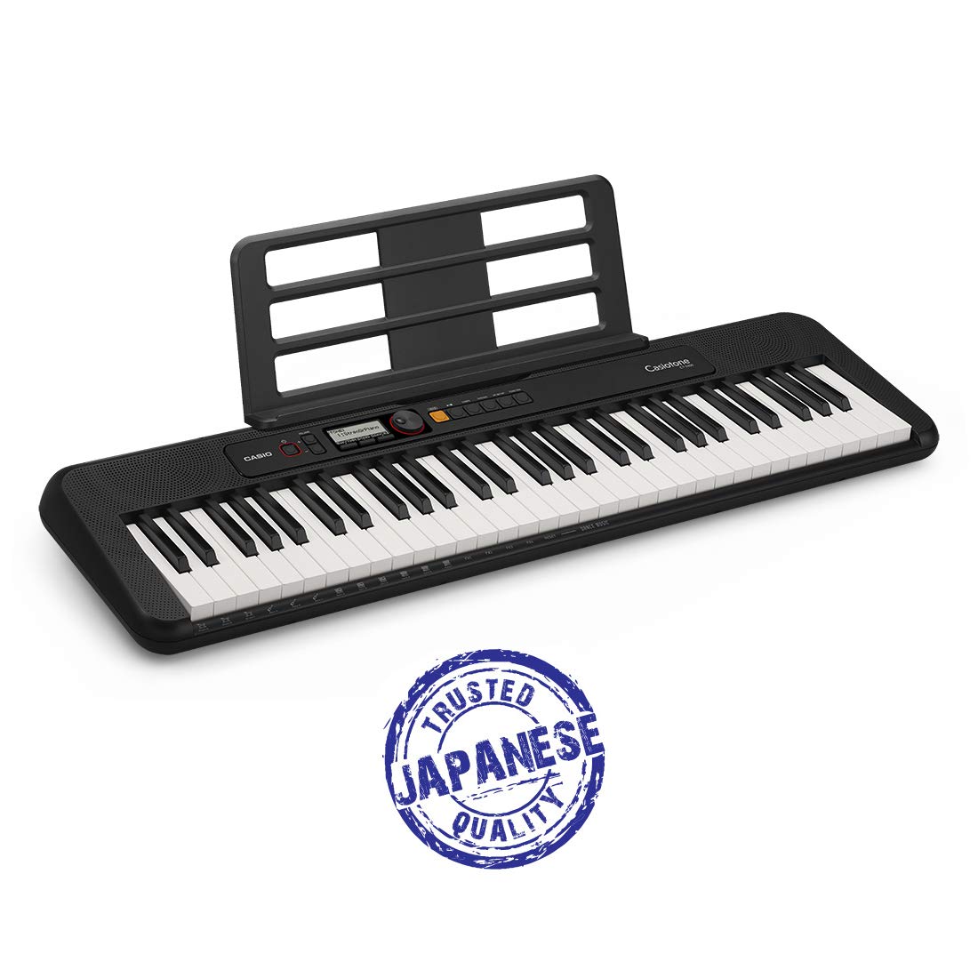 Casio CT-S200 Casiotone 61-Key Portable Keyboard Black With free adapter