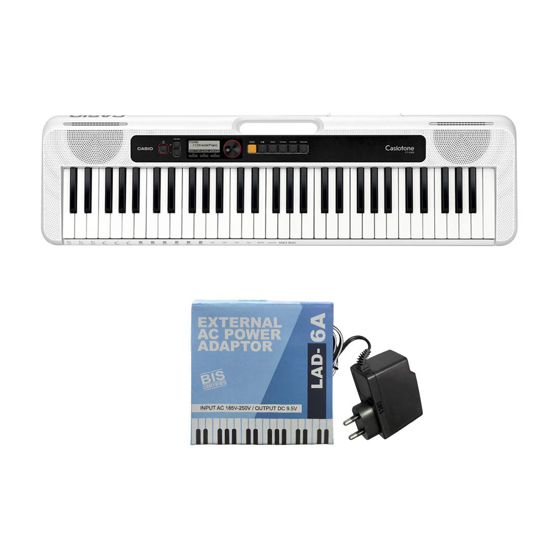 Casio CT-S200 Casiotone 61-Key Portable Keyboard White