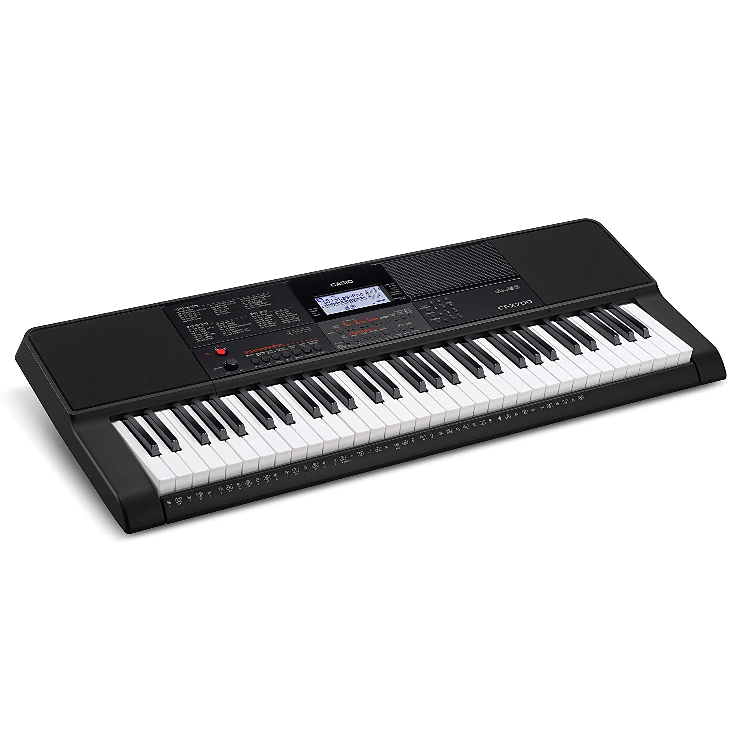 Casio CT-X700 61-Key Touch Sensitive Portable Keyboard with Carry Case