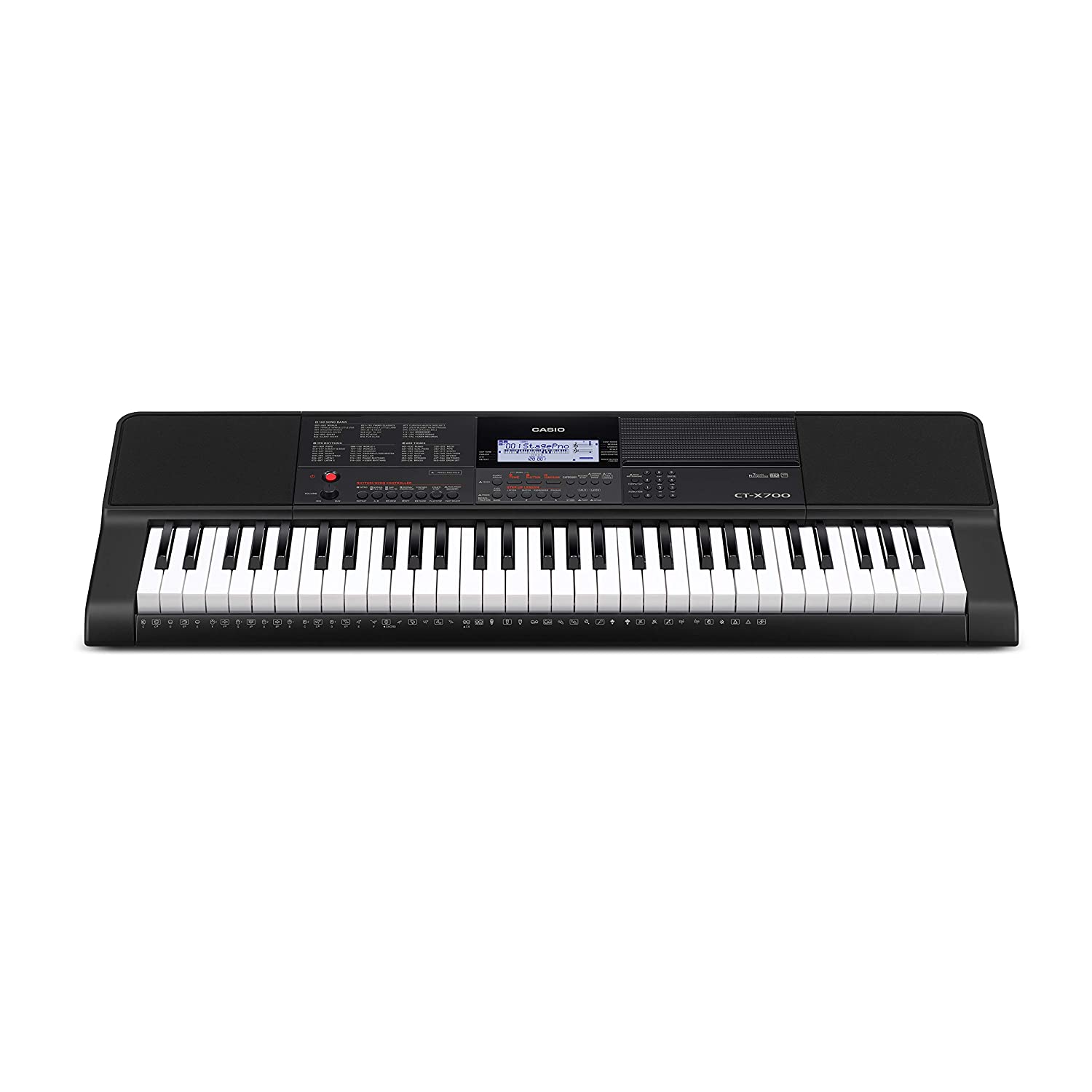 Casio CT-X700 61-Key Touch Sensitive Portable Keyboard with Carry Case