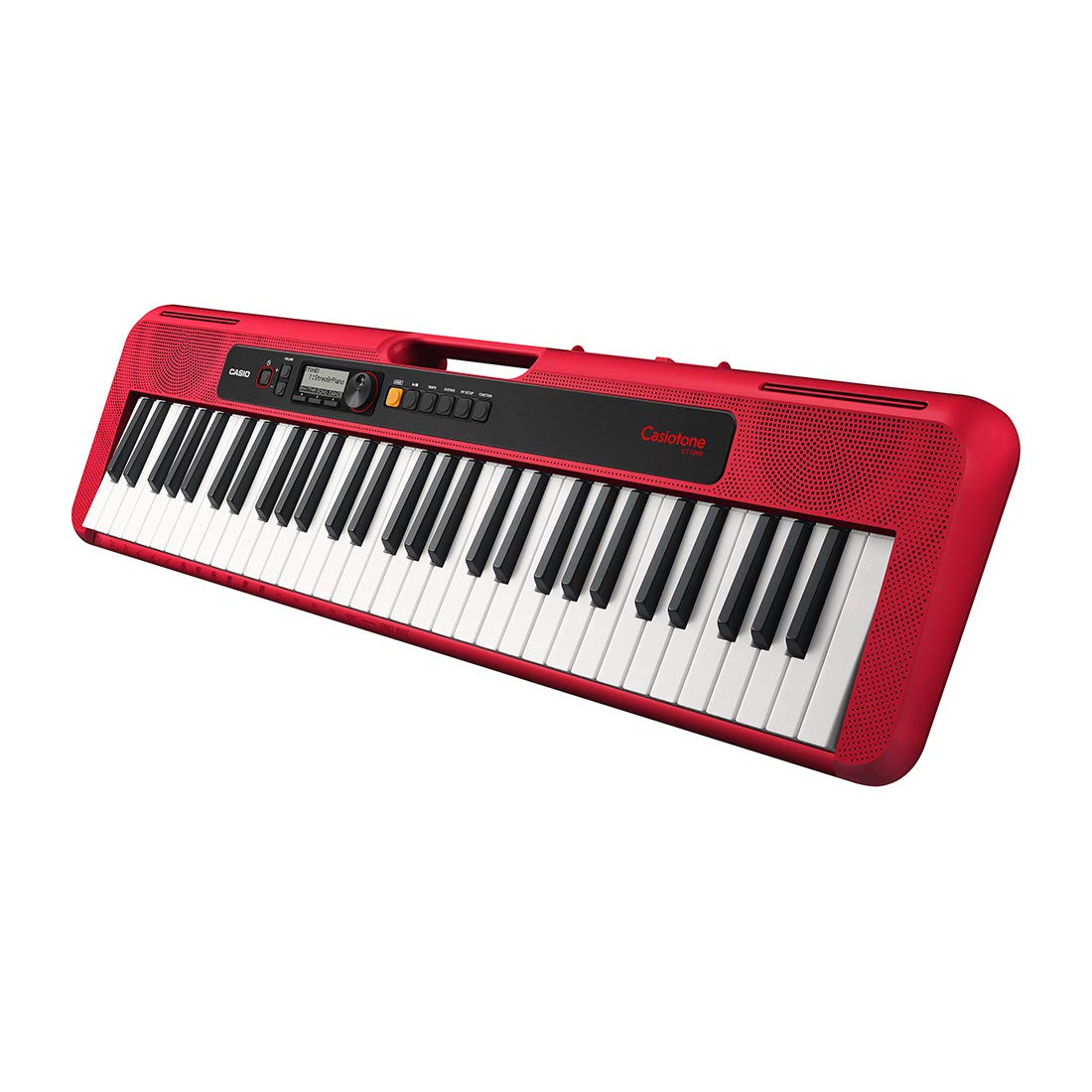 Casio Standard Keyboard CT-S200RD 61 Keys with Adapter Red
