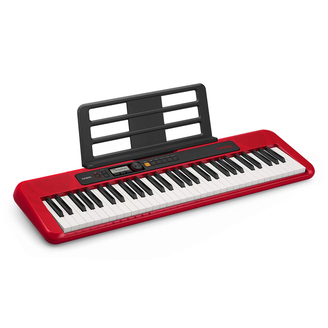 Casio Standard Keyboard CT-S200RD 61 Keys with Adapter Red