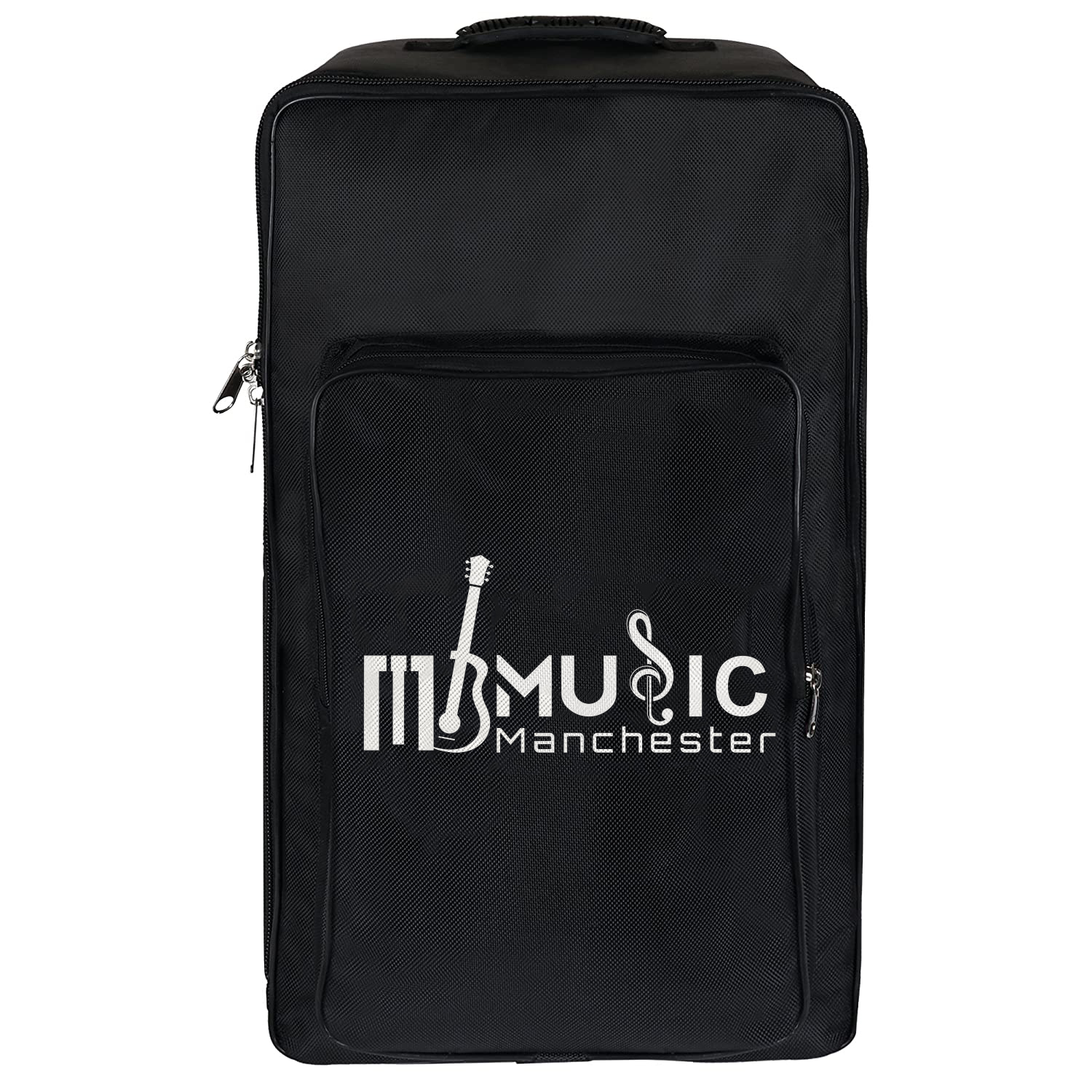 Cajon Bag Padded Waterproof Fabric With Carry Handle and Shoulder Straps Universal Size For All Size Cajon Black