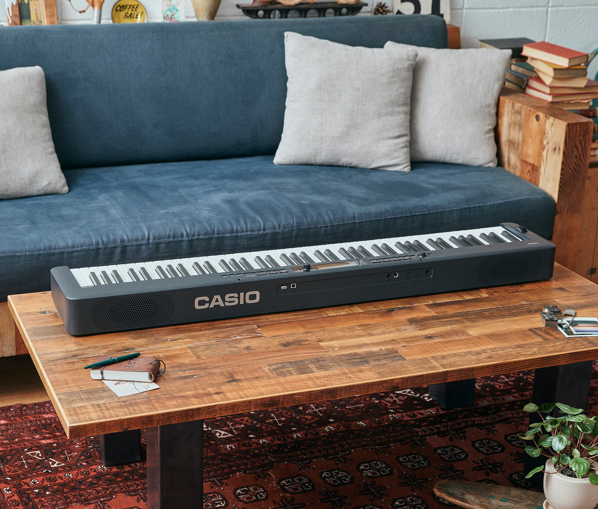 Casio CDP-S360 BK Contemporary Digital Piano 88 Keys Without Stand