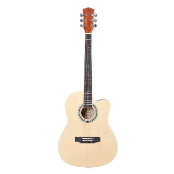 Techno Semi- Acoustic Guitar TMR-239CG with Padded Bag Natural
