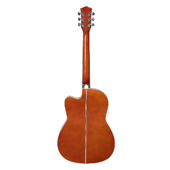 Techno Semi- Acoustic Guitar TMR-239CG with Padded Bag Natural