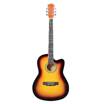 Techno Semi- Acoustic Guitar TMR-239CG with Padded Bag Sunburst