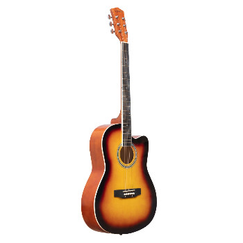 Techno Semi- Acoustic Guitar TMR-239CG with Padded Bag Sunburst