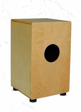 Havana wooden Cajon Natural Finish with string and bell CJ121HL