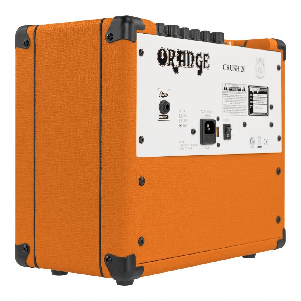 Orange Crush 20 Twin-Channel 20 W Guitar Amplifier Orange