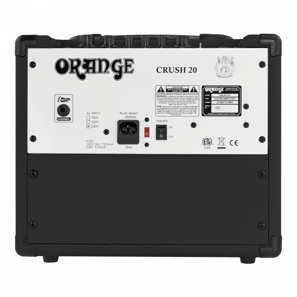 ORANGE CRUSH 20 BK 20W Guitar Amp Black