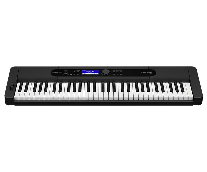 CASIO CT-S400 61 Keys Advanced Keyboard with Piano Tones Casio Music Space APP and AiX Sound Source - Black