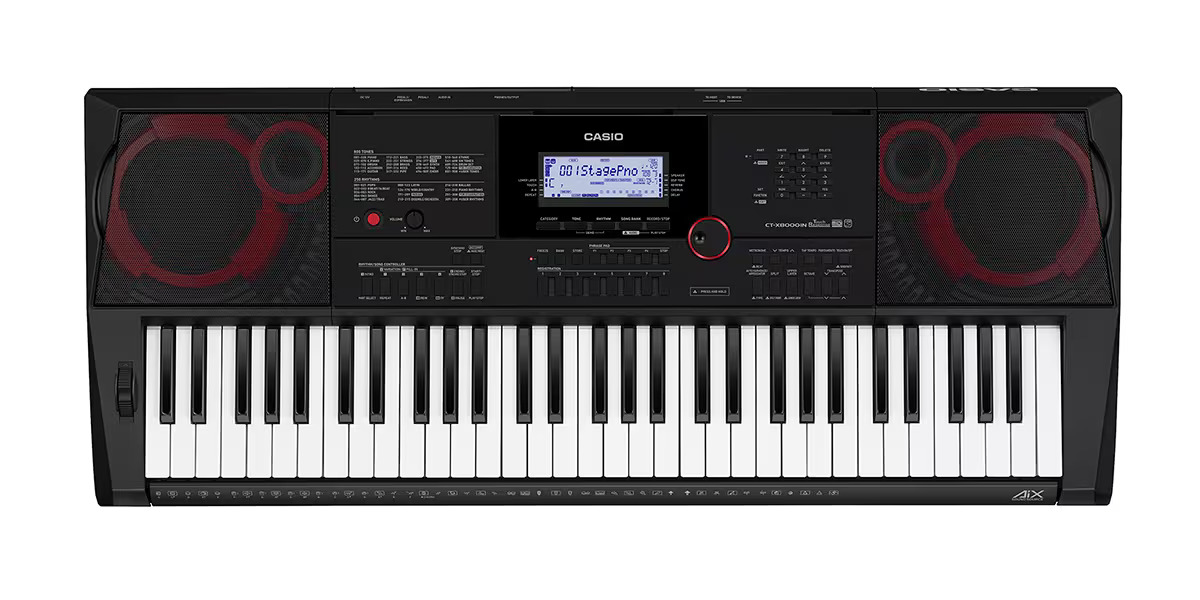 Casio Electronic Keyboard CT-X8000IN 61 Keys Keyboard With Adapter