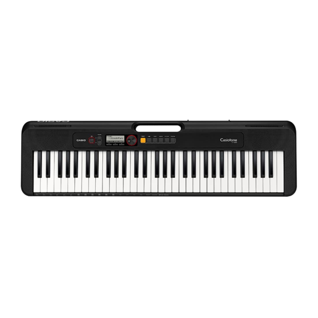Casio CT-S200 Casiotone 61-Key Portable Keyboard with Bag Stand Dustcover Combo PackBlack