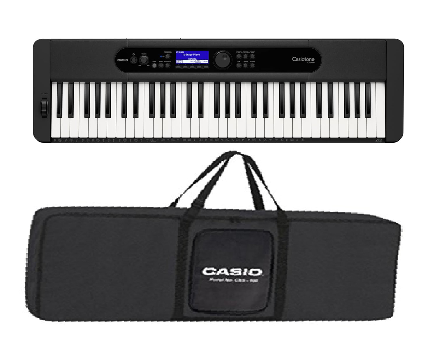 Casio CT-S400 61-Key Portable Keyboard with Bag
