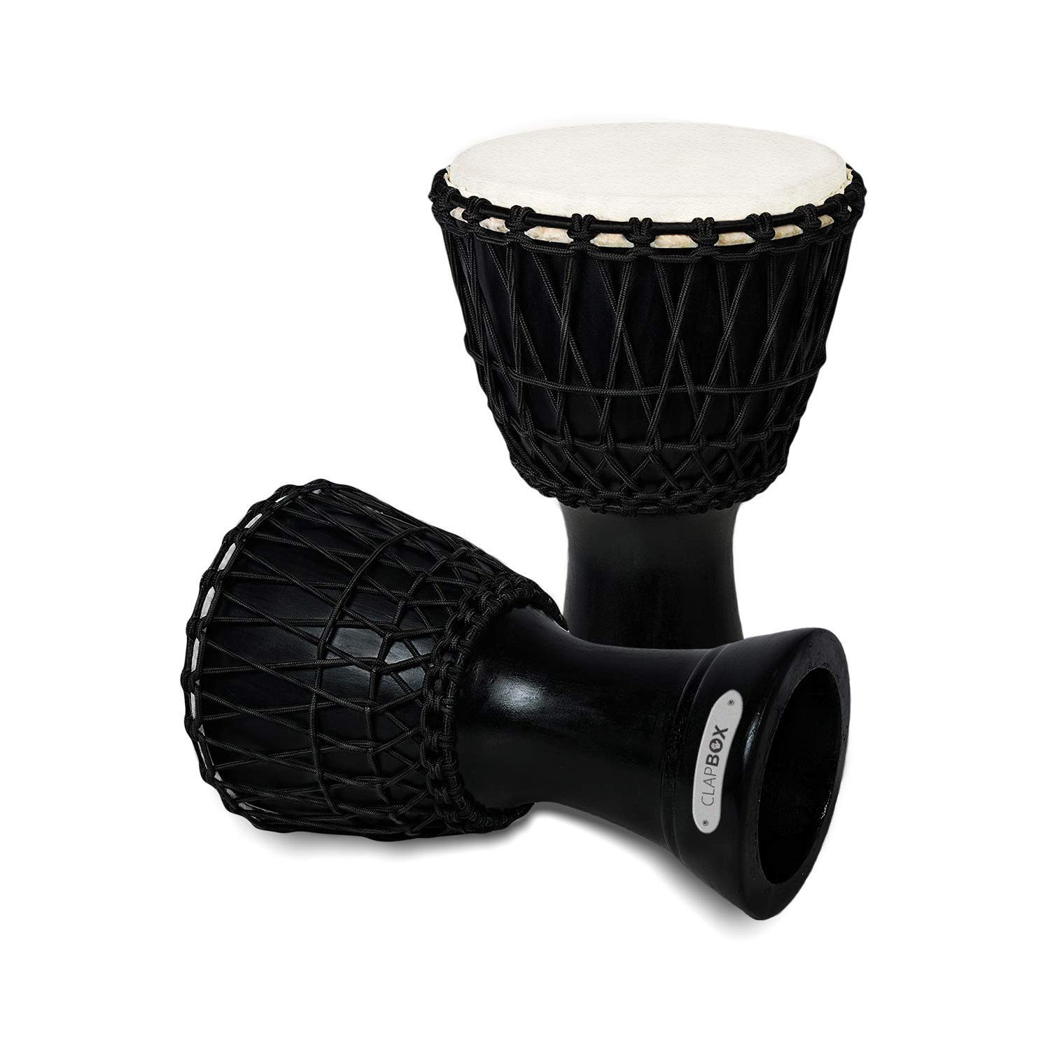 Clapbox Djembe - Mango Wood 10 Inches Black