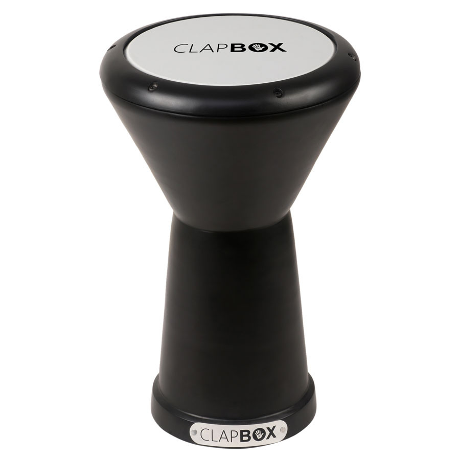 Clapbox Darbuka- Aluminium 9 Inches Black