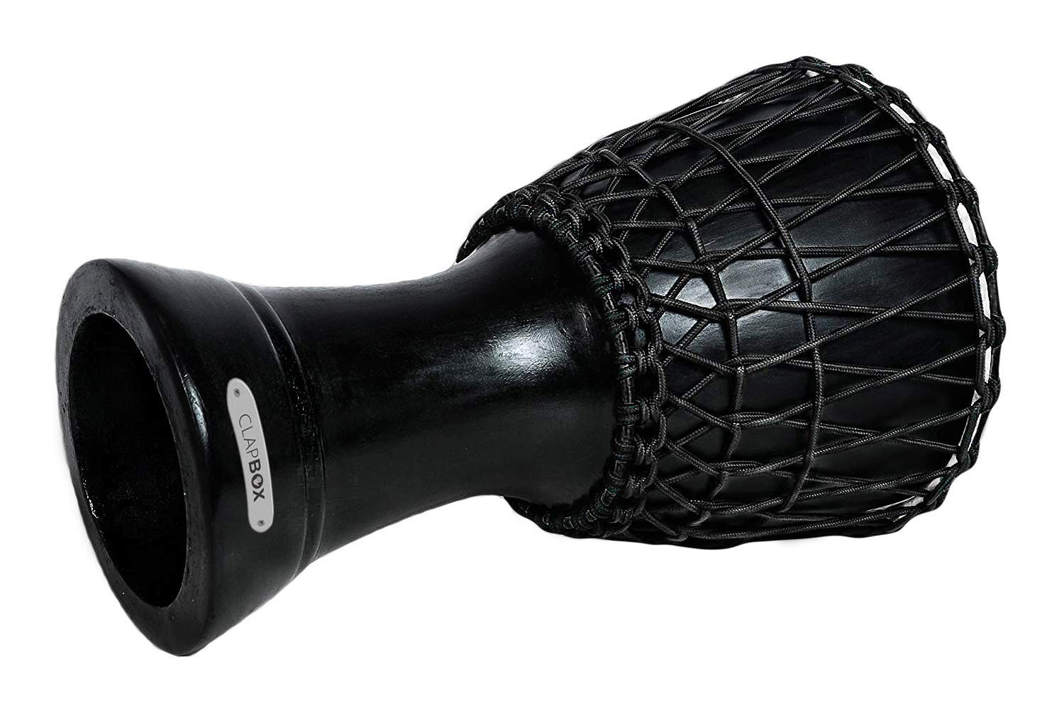 Clapbox Djembe - Mango Wood 10 Inches Black