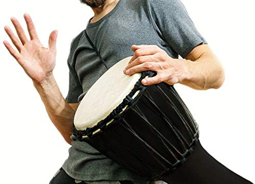 Clapbox Djembe - Mango Wood 10 Inches Black