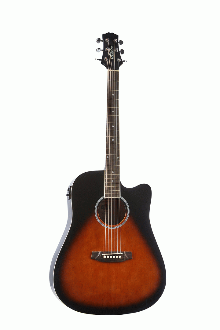 Ashton D20CEQ TSB 41 Cutaway Acoustic Guitar with EQ