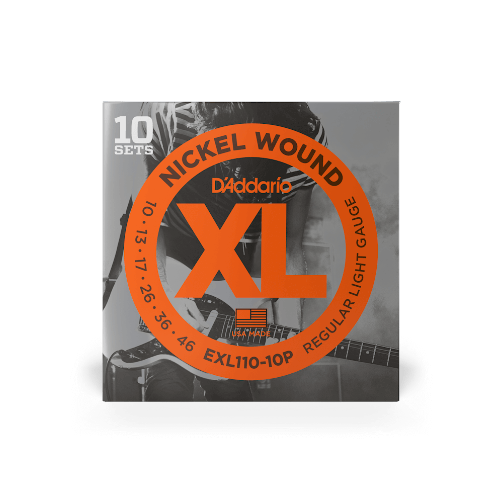 DADDARIO EXL110 PROPACK XL REGULAR LIGHT