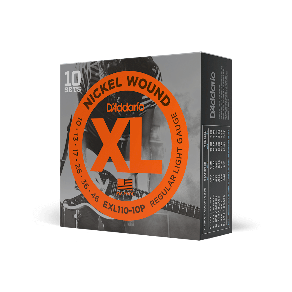 DADDARIO EXL110 PROPACK XL REGULAR LIGHT