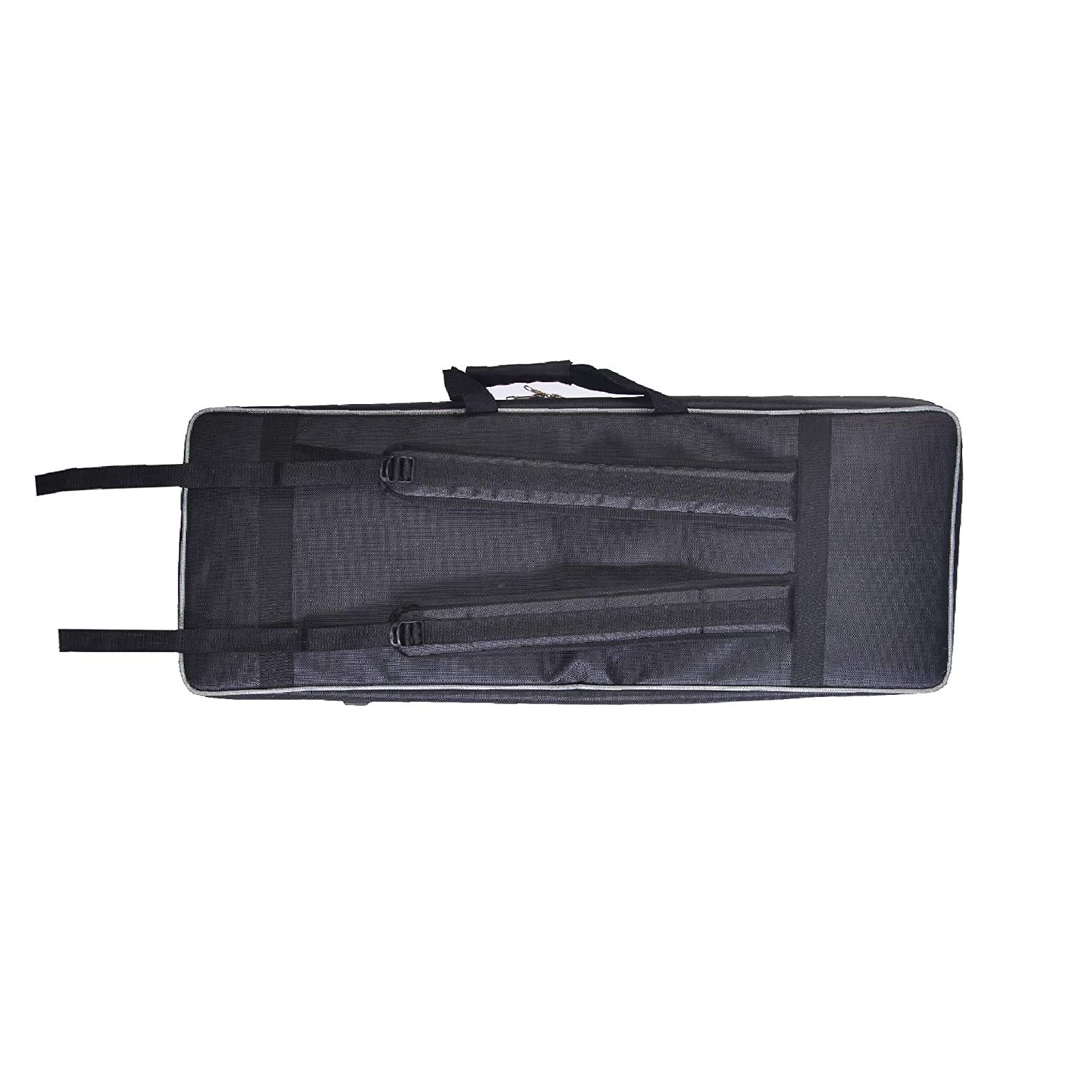 Keyboard and Piano CaseCoverBackpack For Yamaha DGX 660 88 Keys Heavy Duty Light weight Gig Bag with Front PocketBlack