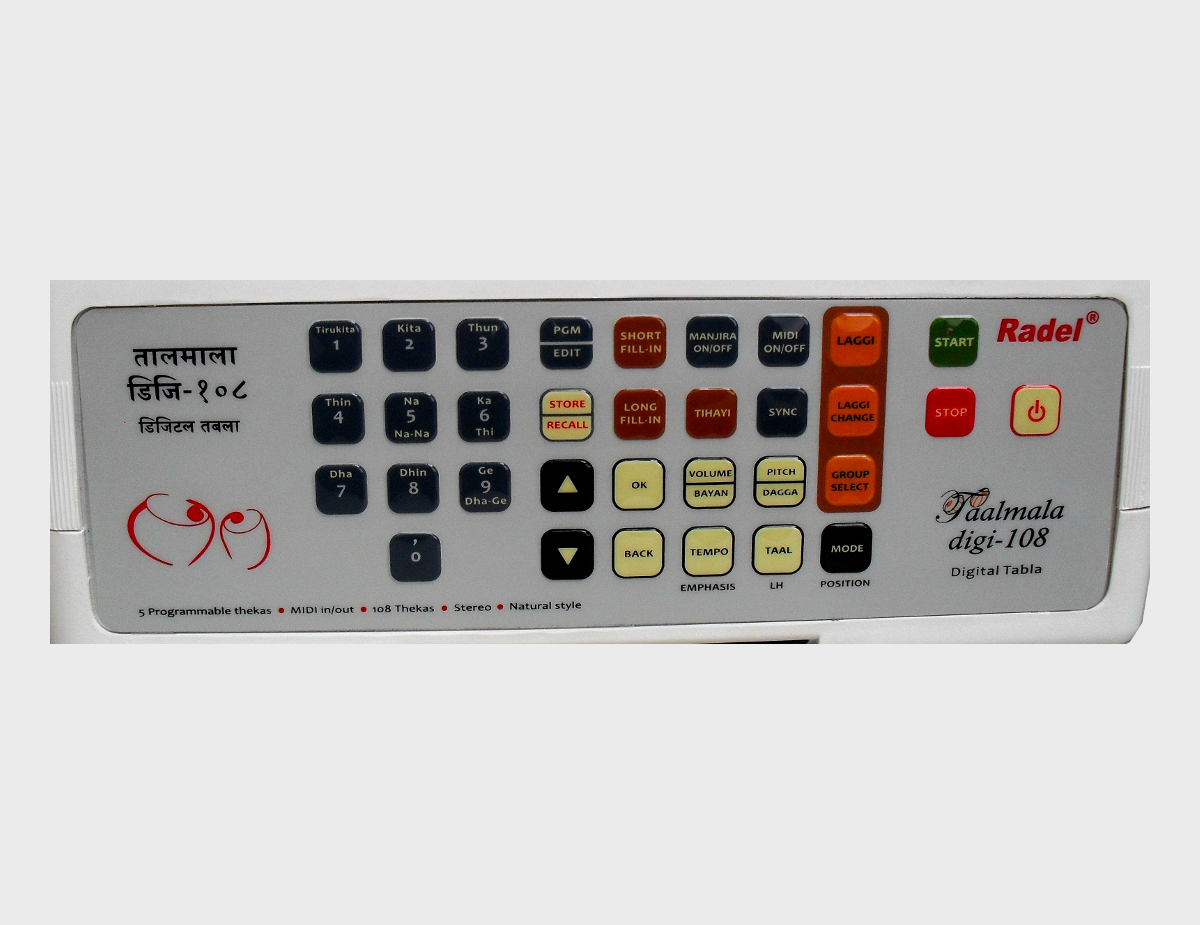 Radel Taalmala Digi-108 Digital Tabla