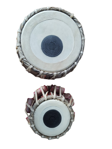 Steel Tabla Jodi Set With Hammer Carry bag and Gatta Best Quality