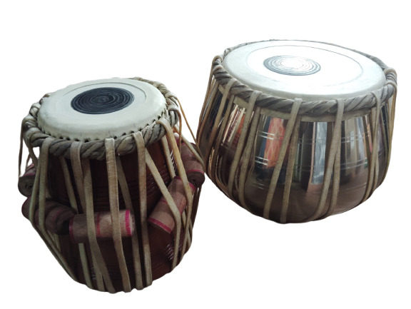 Steel Tabla Jodi Set With Hammer Carry bag and Gatta Best Quality