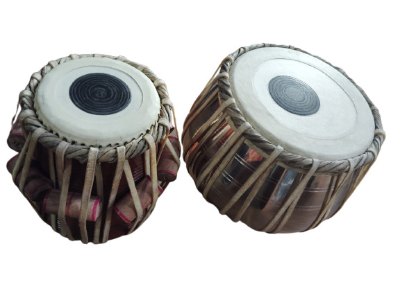 Steel Tabla Jodi Set With Hammer Carry bag and Gatta Best Quality