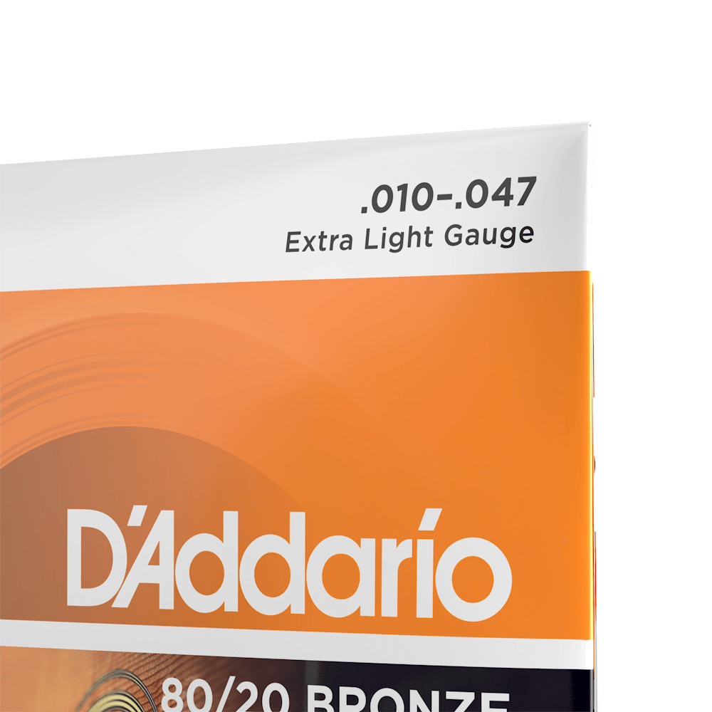 DADDARIO EJ10 SET ACOUS GTR 8020 BRZ X-LITE