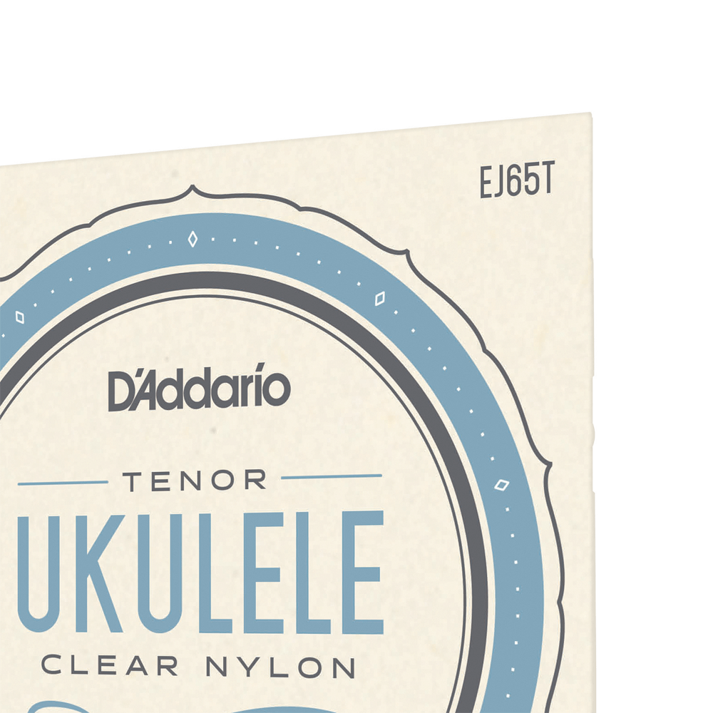 DADDARIO EJ65T SET TENOR UKE CLEAR NYLON