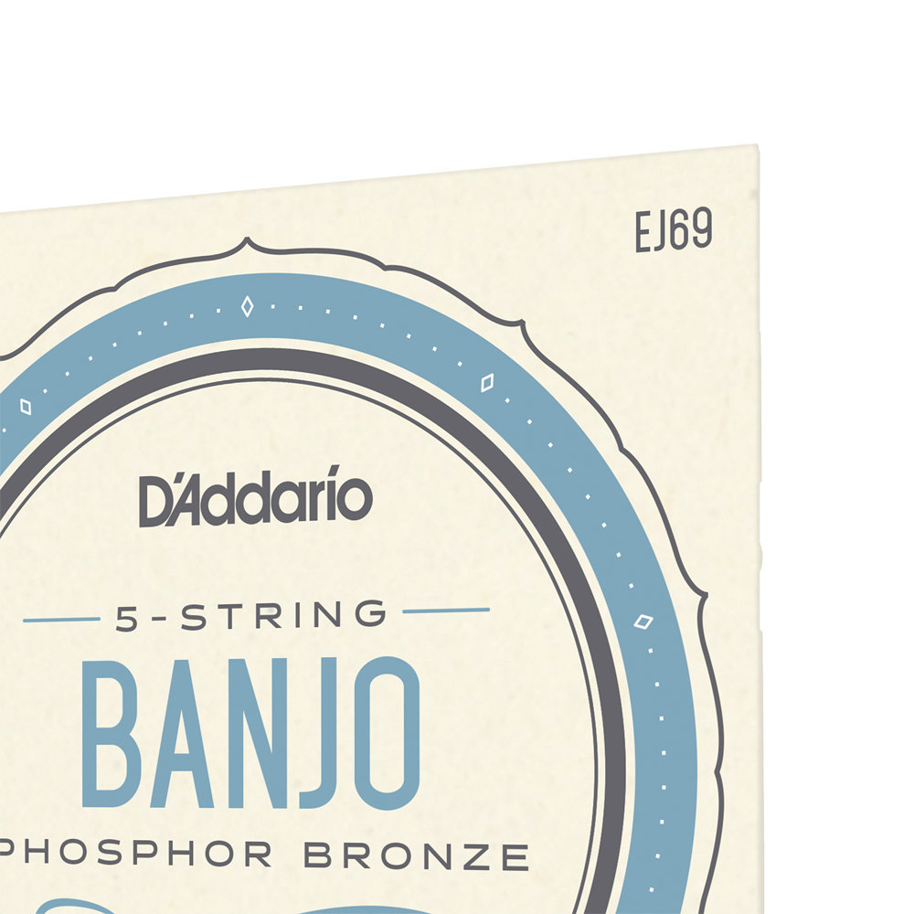 DADDARIO EJ69 SET BANJO PHOS BRZ LITE