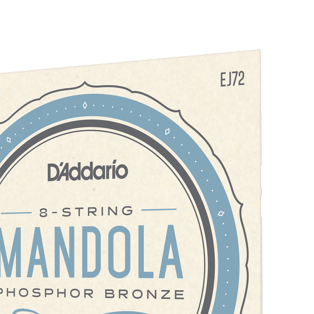 DADDARIO EJ72 SET MANDOLA PHOS BRZ LIGHT
