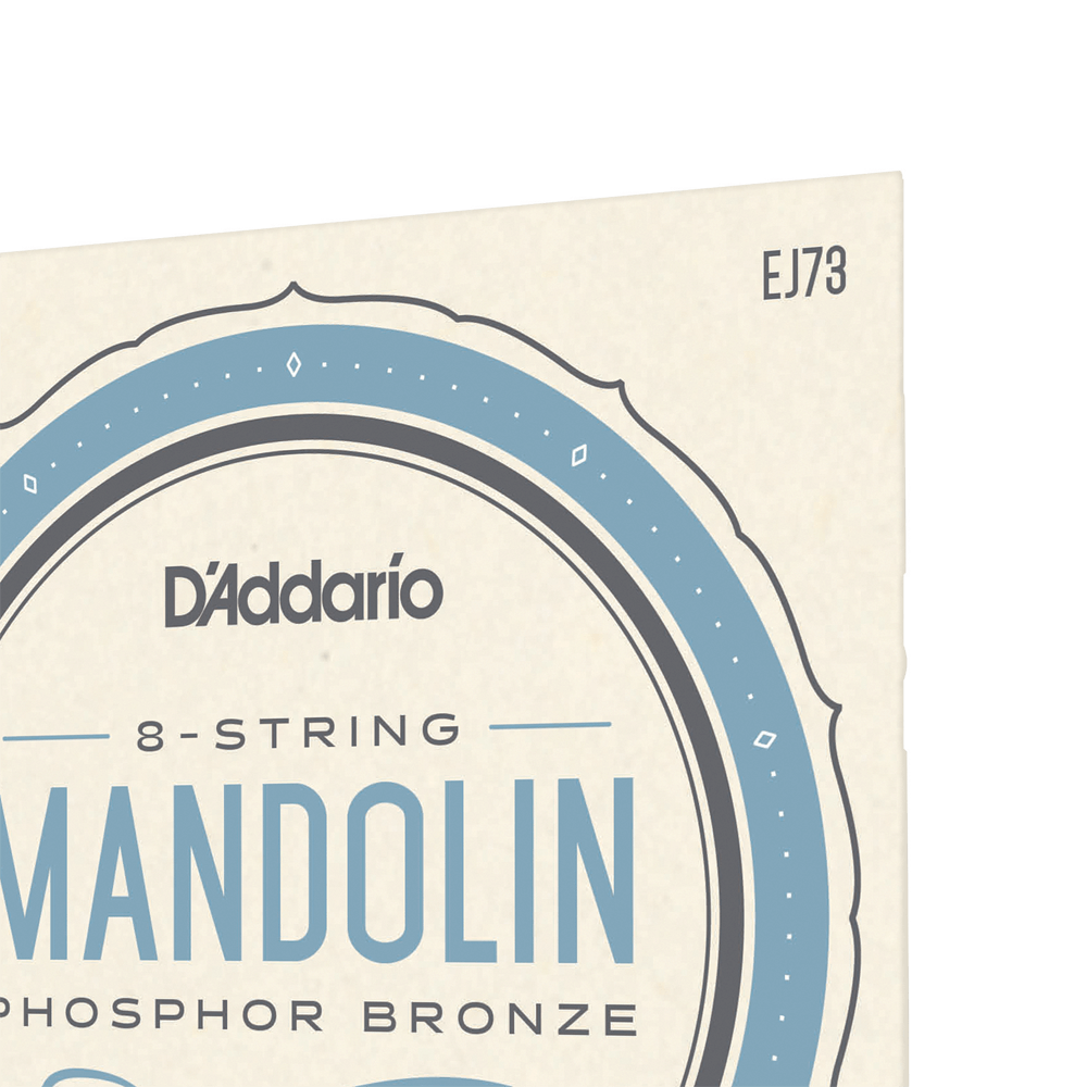 DADDARIO EJ73 SET MANDOLIN PHOS BRZ LIGHT