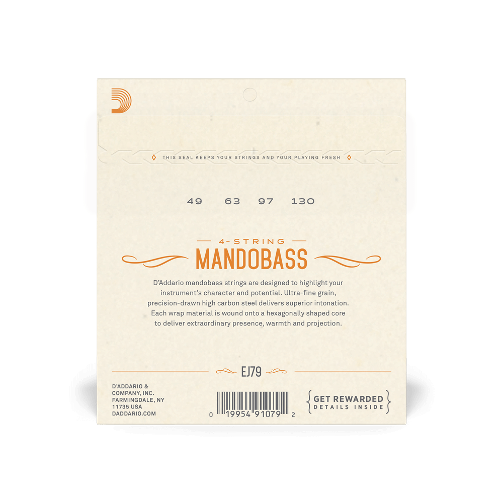 DADDARIO EJ79 SET MANDOBASS COPPER 49-130