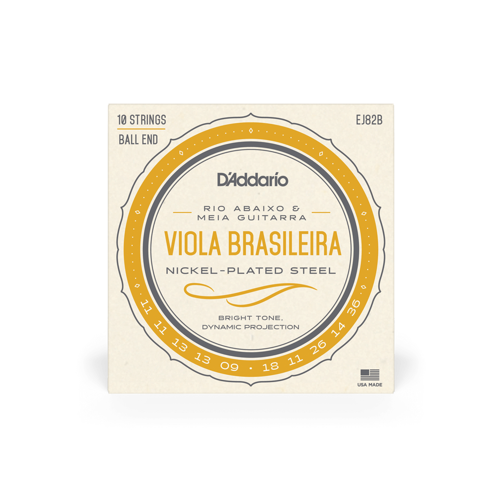 DADDARIO EJ82B SET VIOLA BRASILEIRA RIOABAIXO