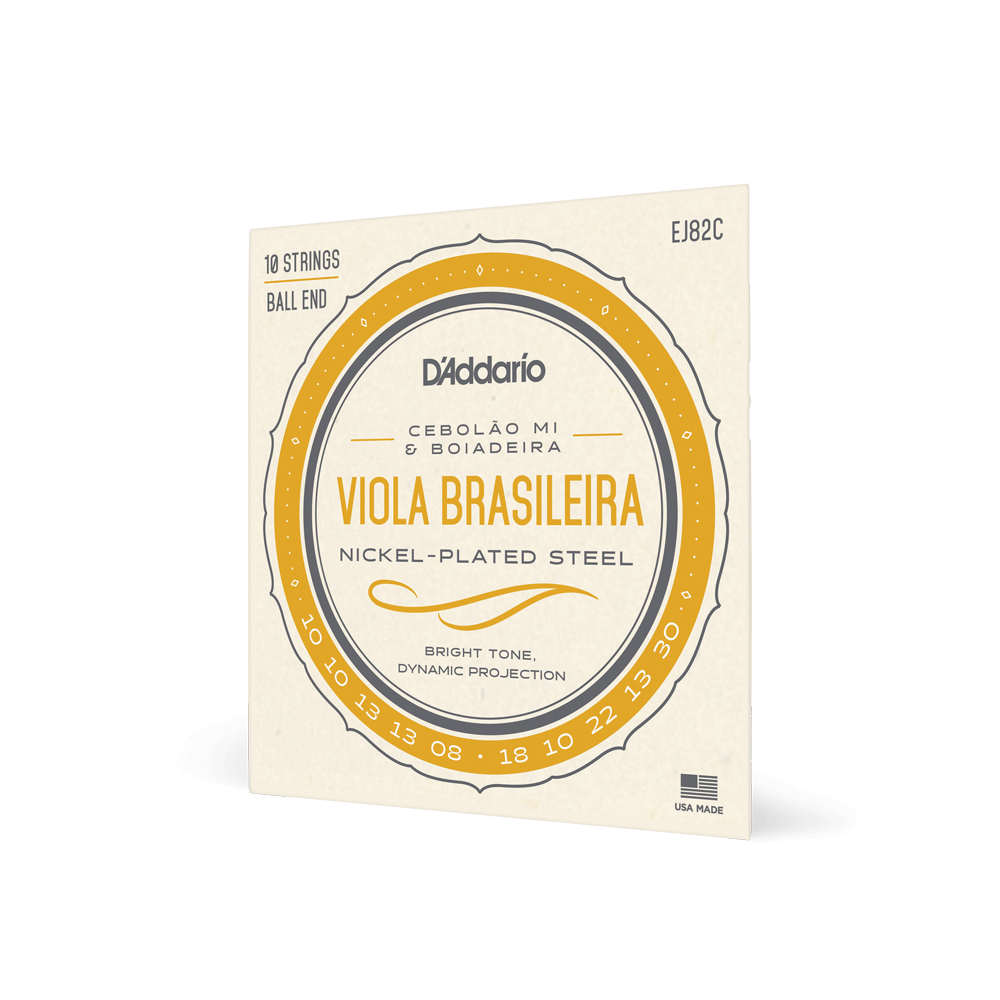 DADDARIO EJ82C SET VIOLA BRASILEIRA CEBOLAOMI