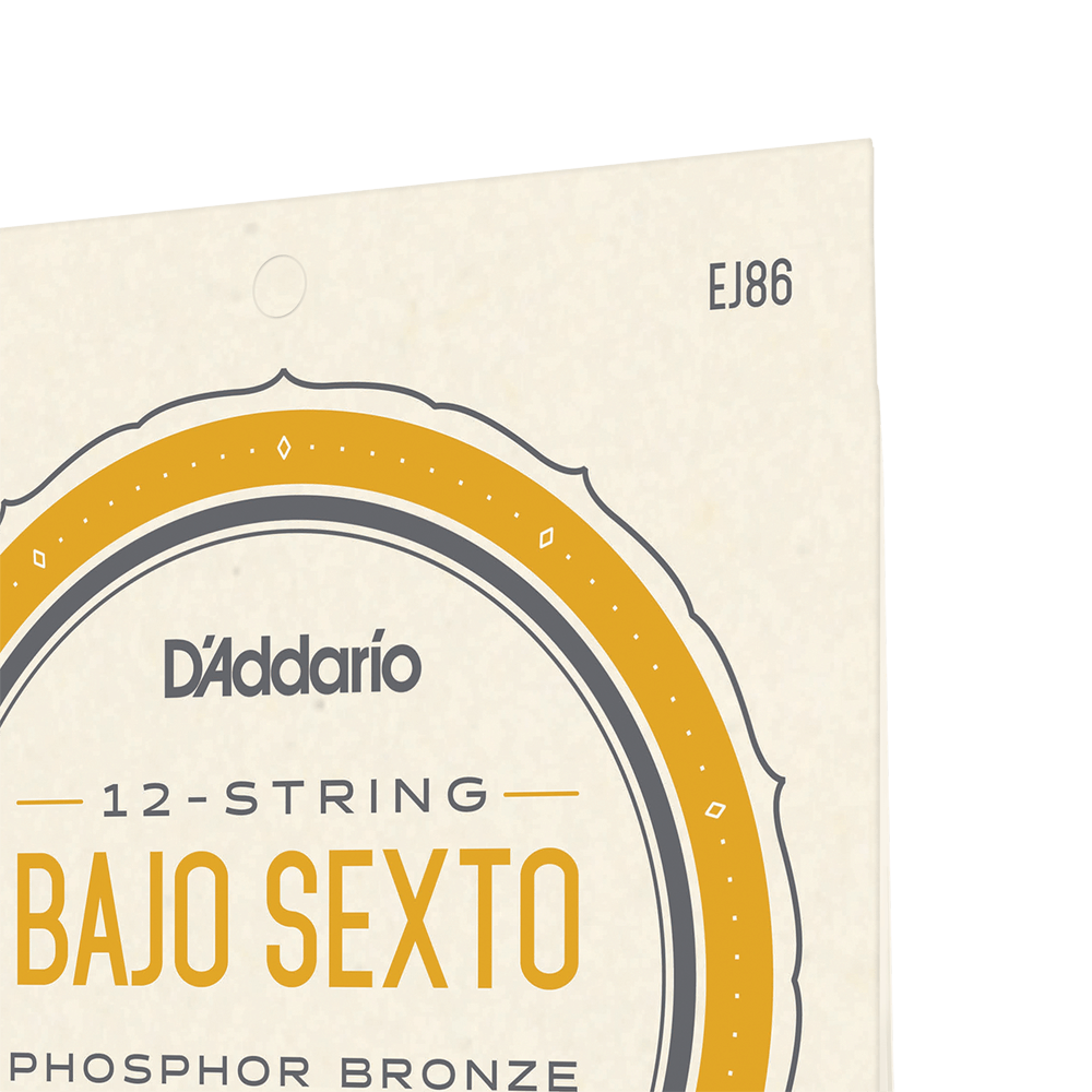 DADDARIO EJ86 SET BAJO SEXTO PHOS BRONZE