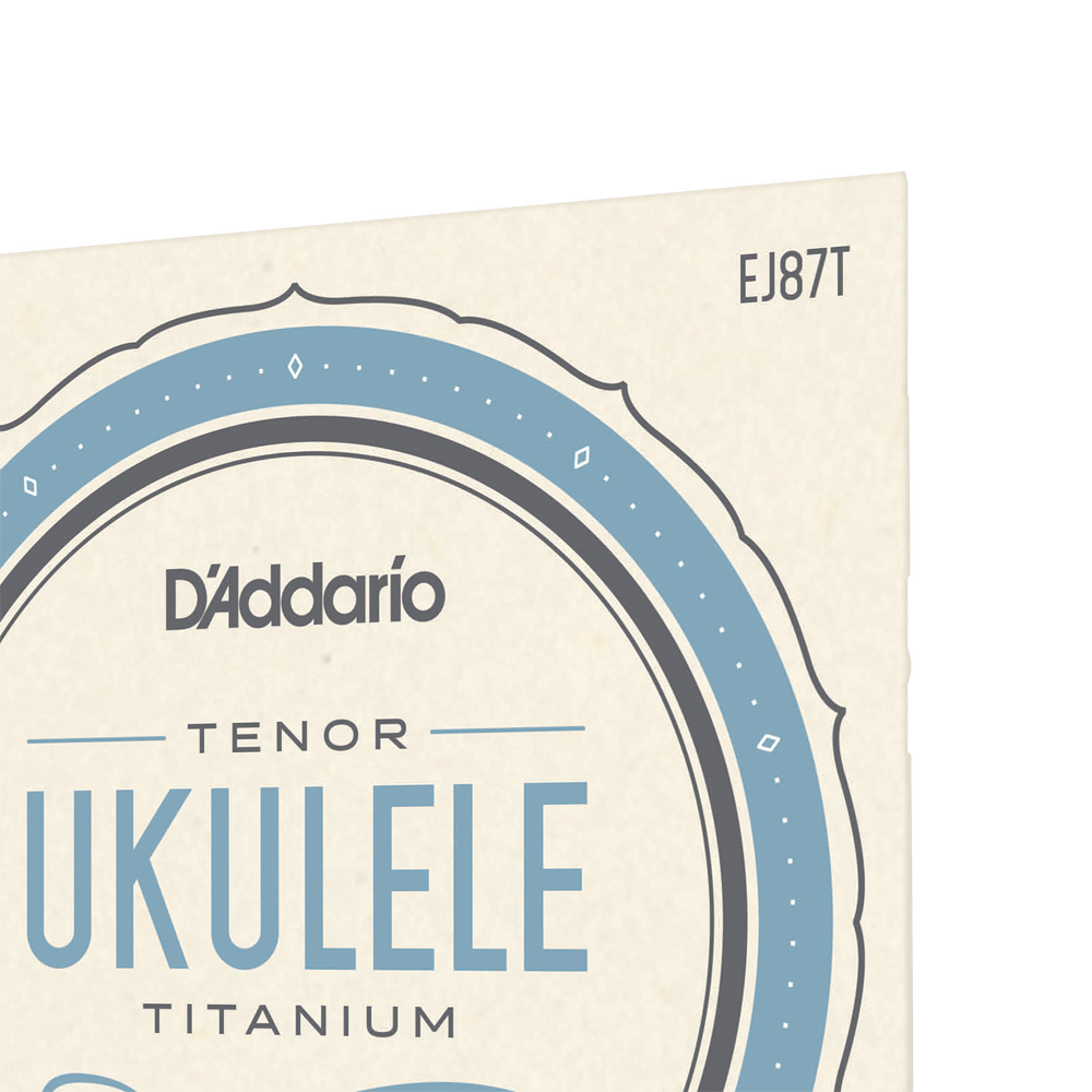 DADDARIO EJ87T SET TENOR TITANIUM UKULELE