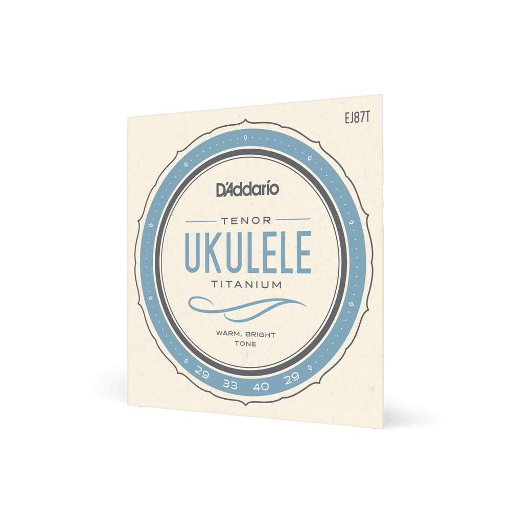 DADDARIO EJ87T SET TENOR TITANIUM UKULELE