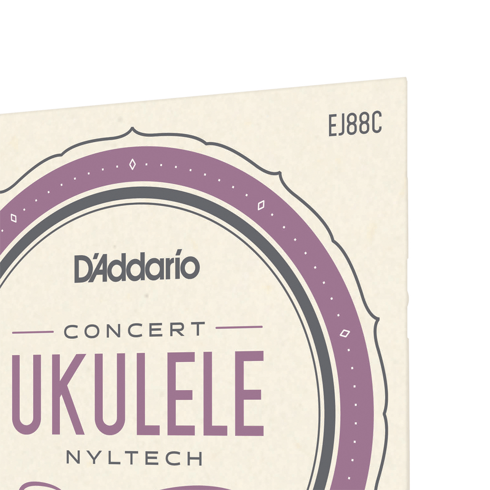 DADDARIO EJ88C SET CONCERT NYLTECH UKULELE