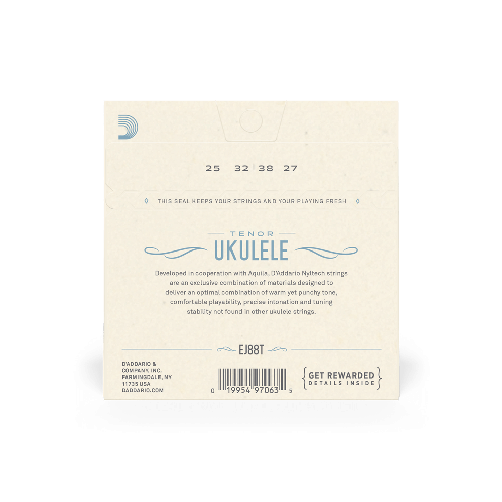 DADDARIO EJ88T SET TENOR NYLTECH UKULELE